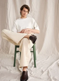 Raglan sleeve boxy T-shirt