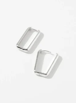 Rectangular earrings