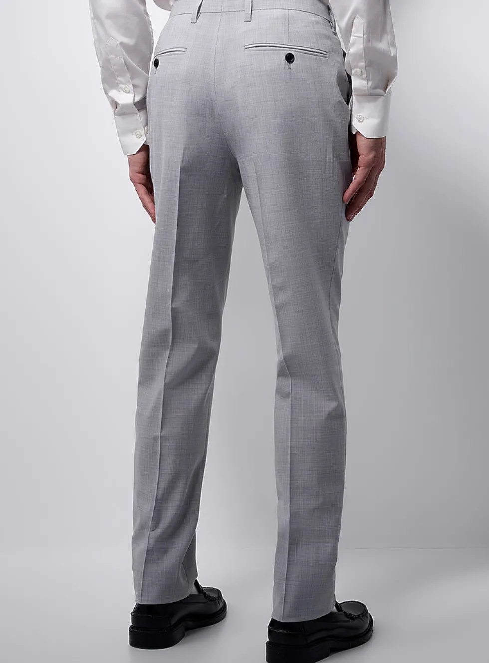 Responsible wool stretch pant