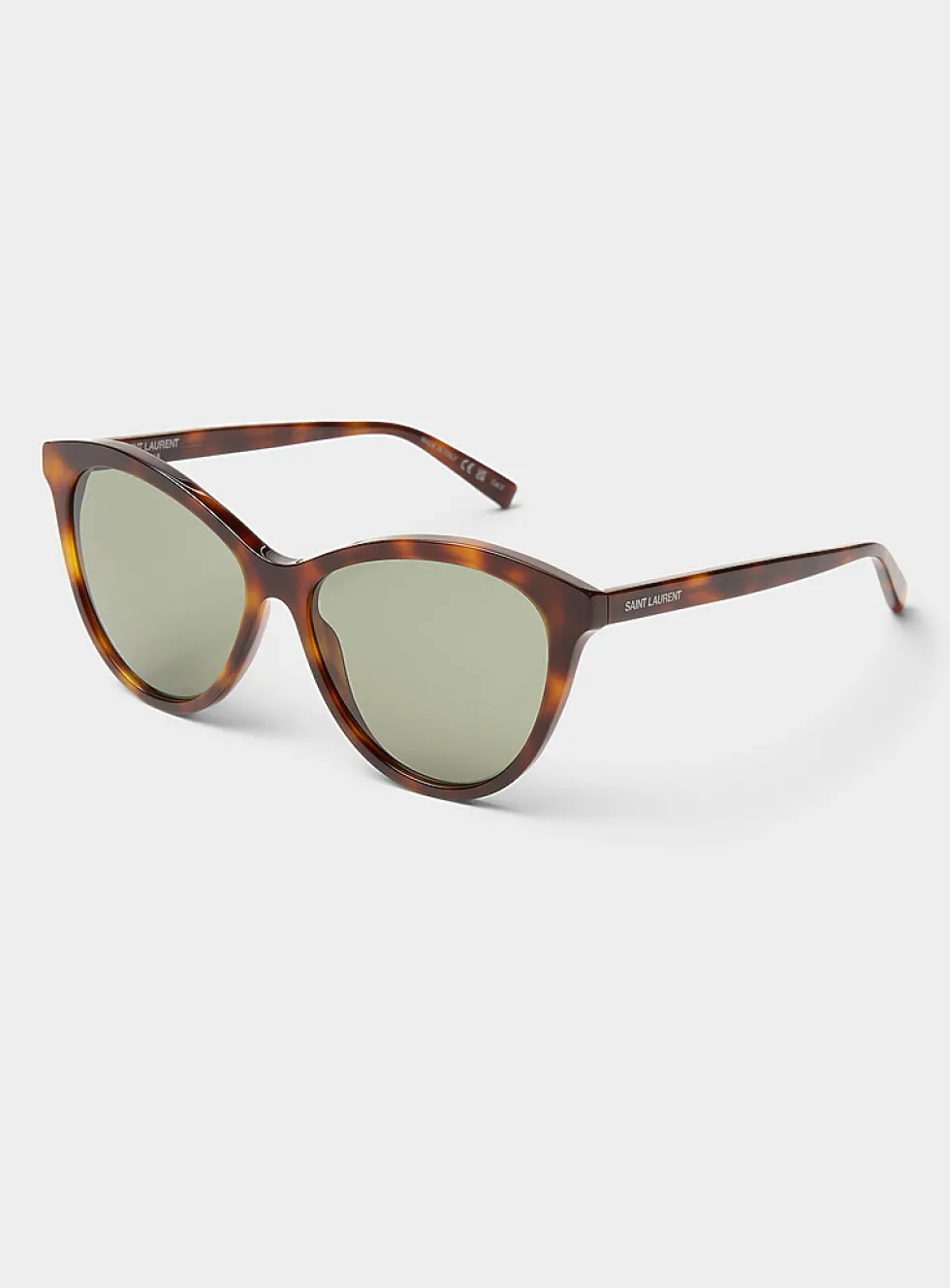 Rounded cat-eye sunglasses