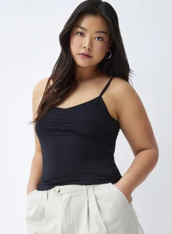 Ruched centre cami