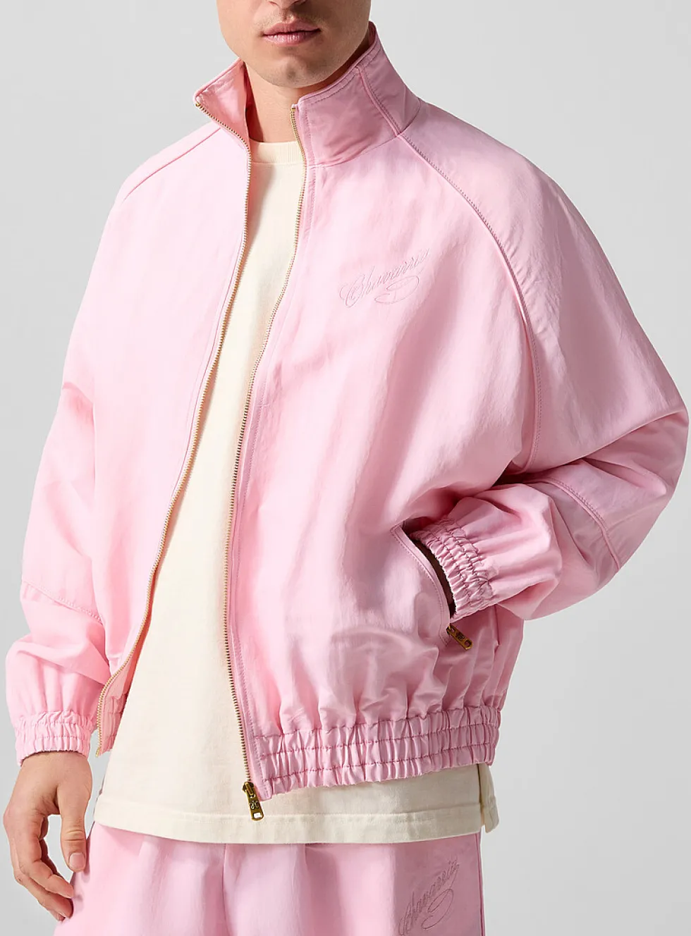 Ruff Rider pink track jacket