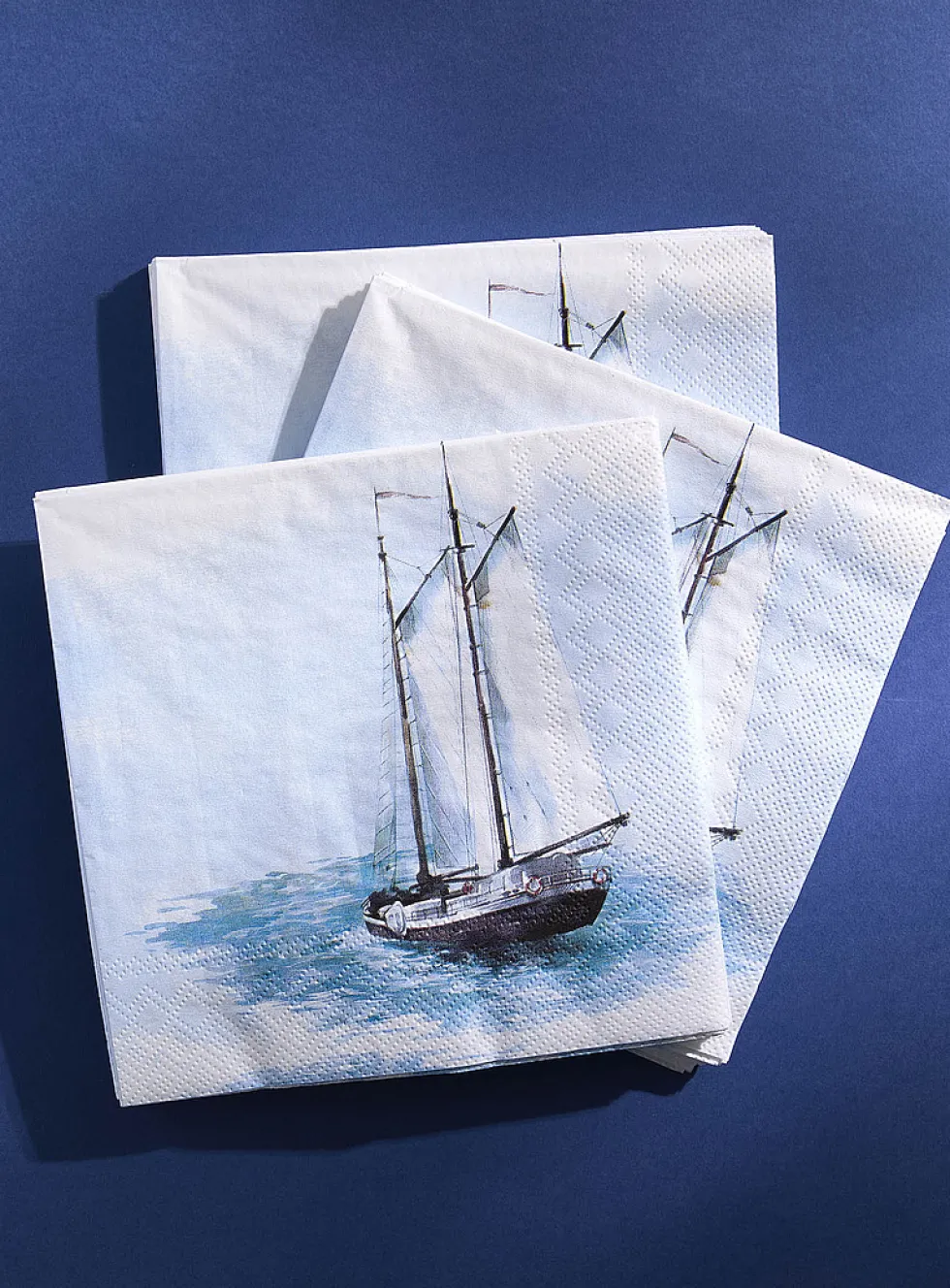 Sailboat paper napkins