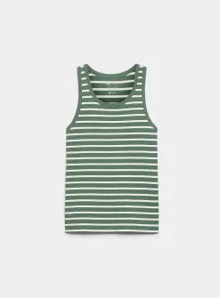Sailor-stripe tank