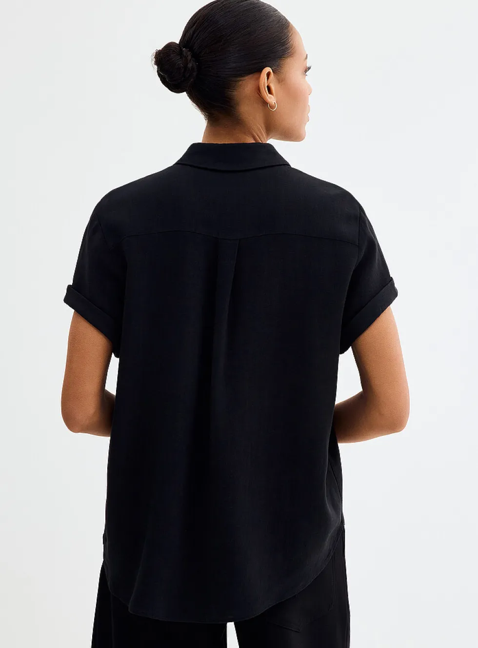 Samajana cuffed-sleeve shirt