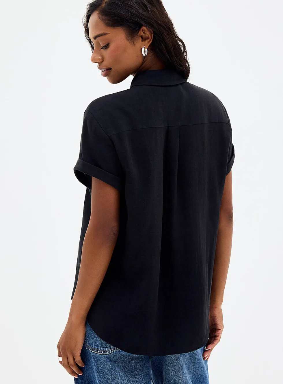 Samajana cuffed-sleeve shirt
