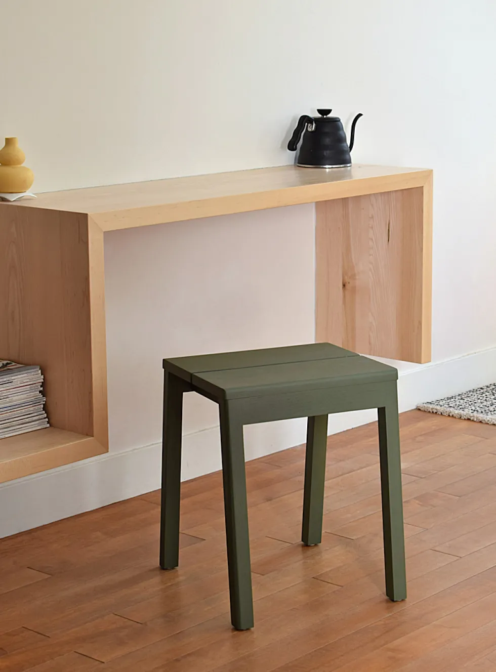 Same, Same wooden stool