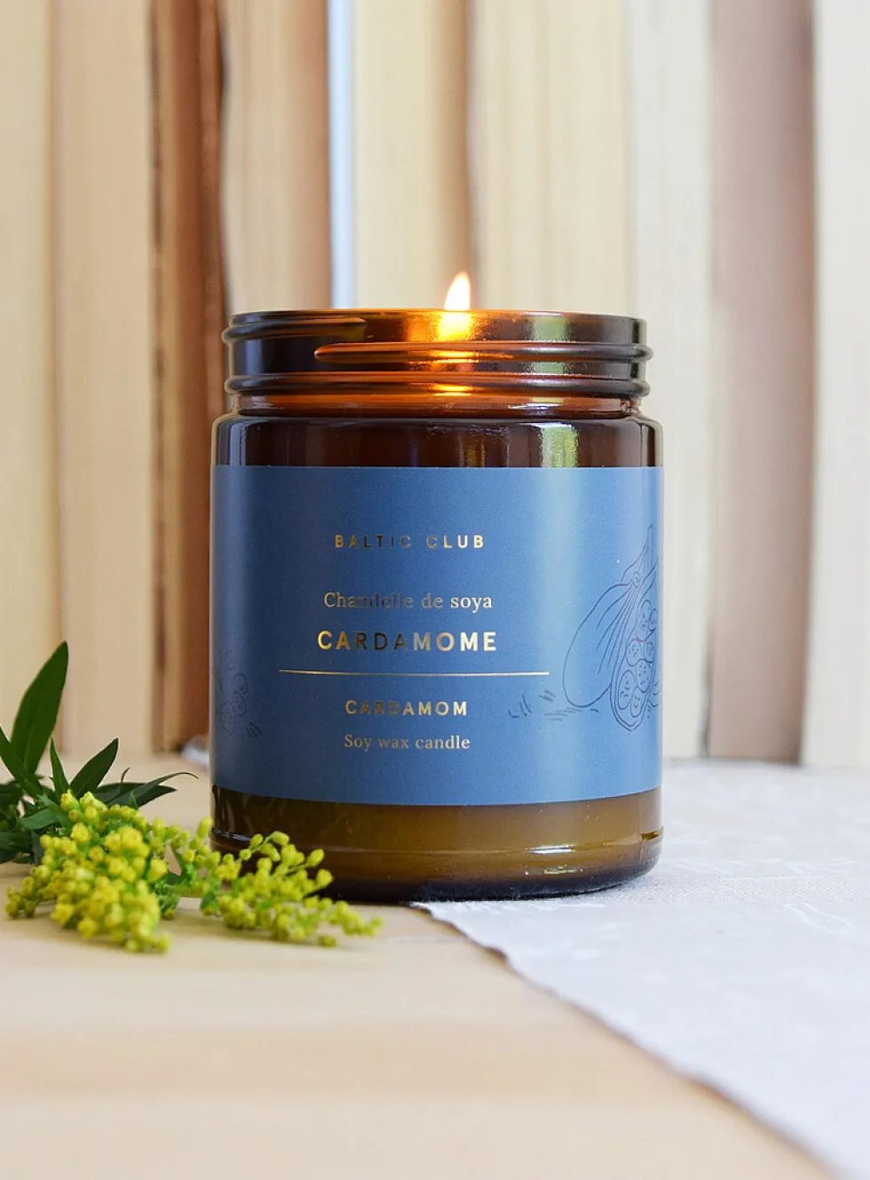 Scented soy candle box set