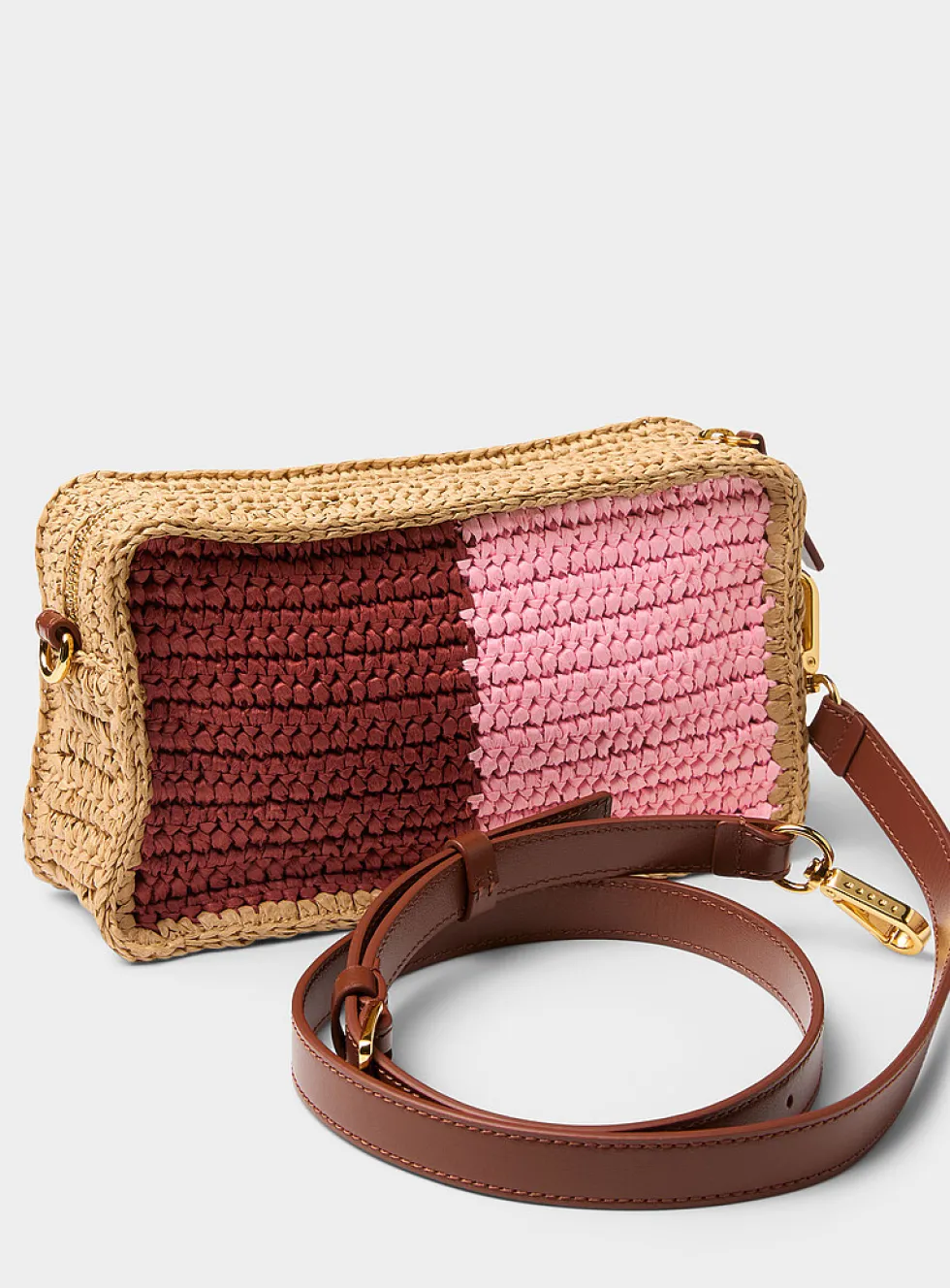 Seaside paper camera bag
