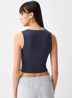 Second skin cropped cami