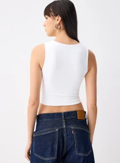 Second skin cropped cami