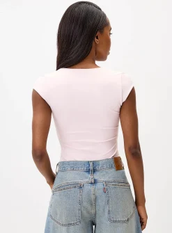 Second skin square neckline bodysuit