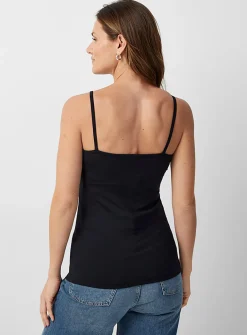 Second-skin thin straps cami