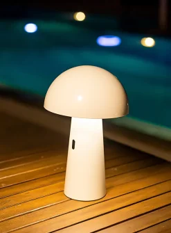 Shitake portable table lamp