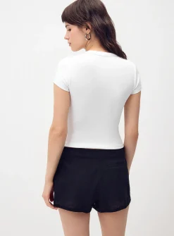 Side-tie skort