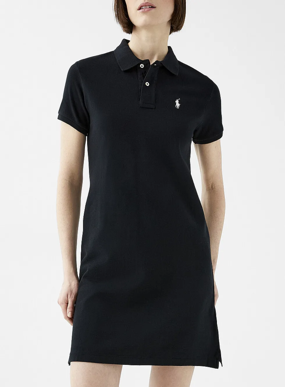Signature crest polo minidress