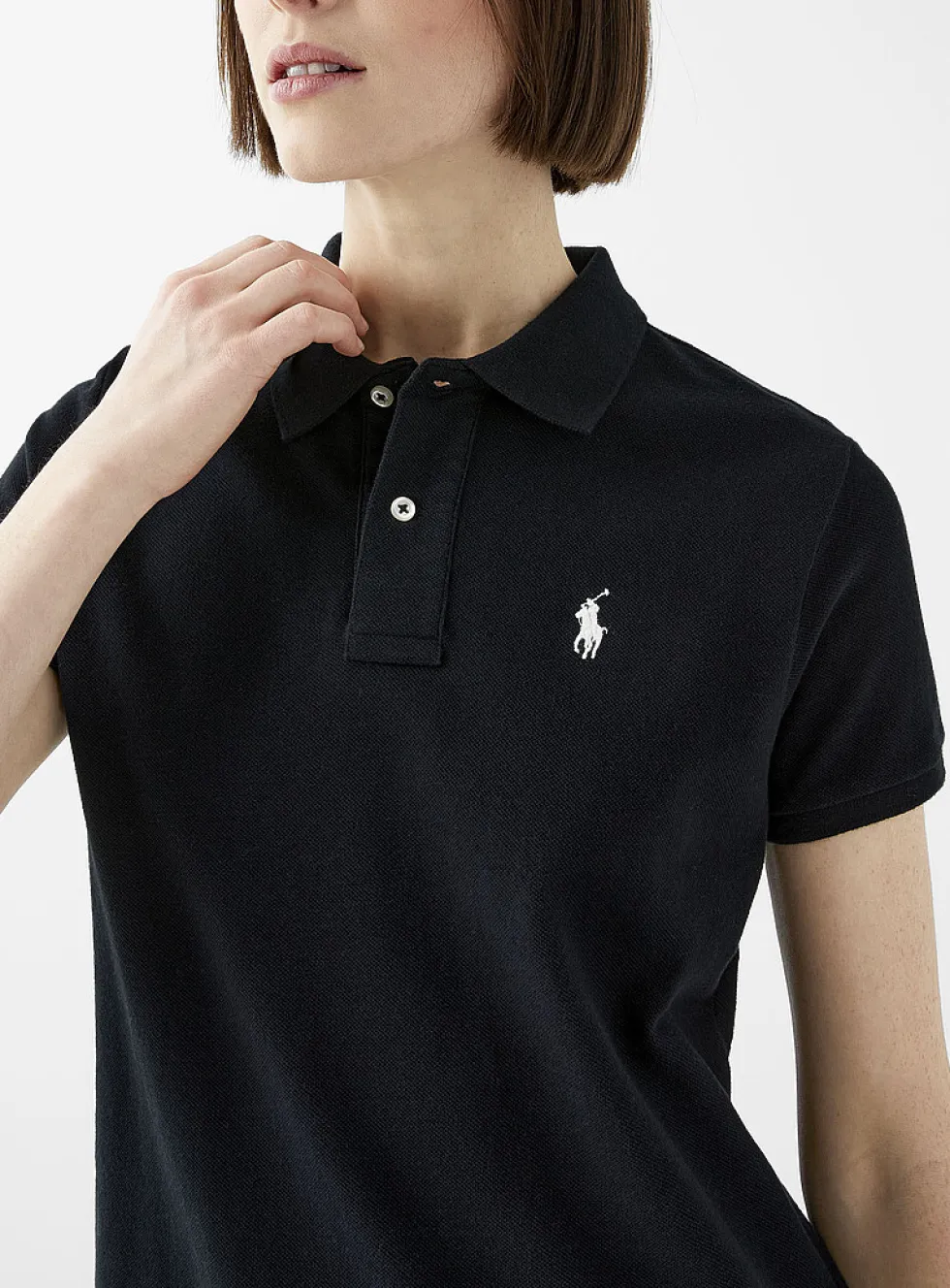 Signature crest polo minidress