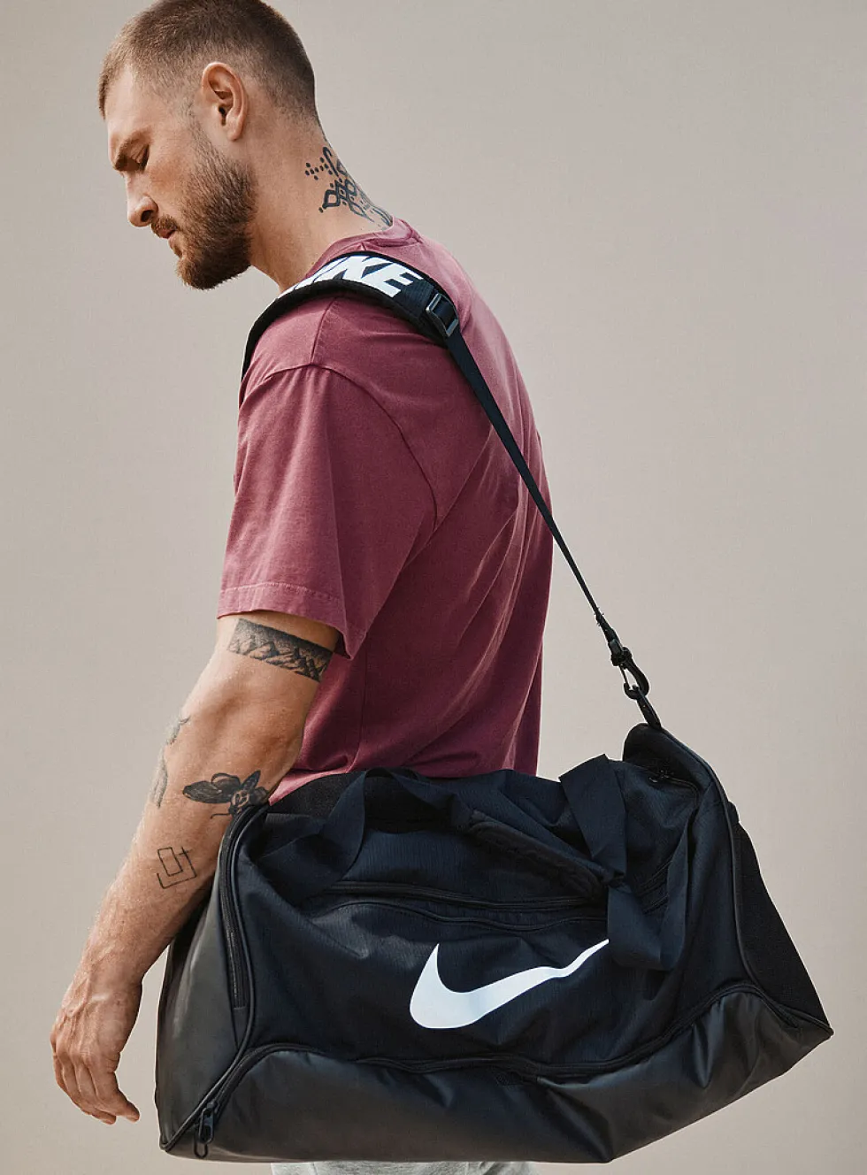 Signature duffle bag