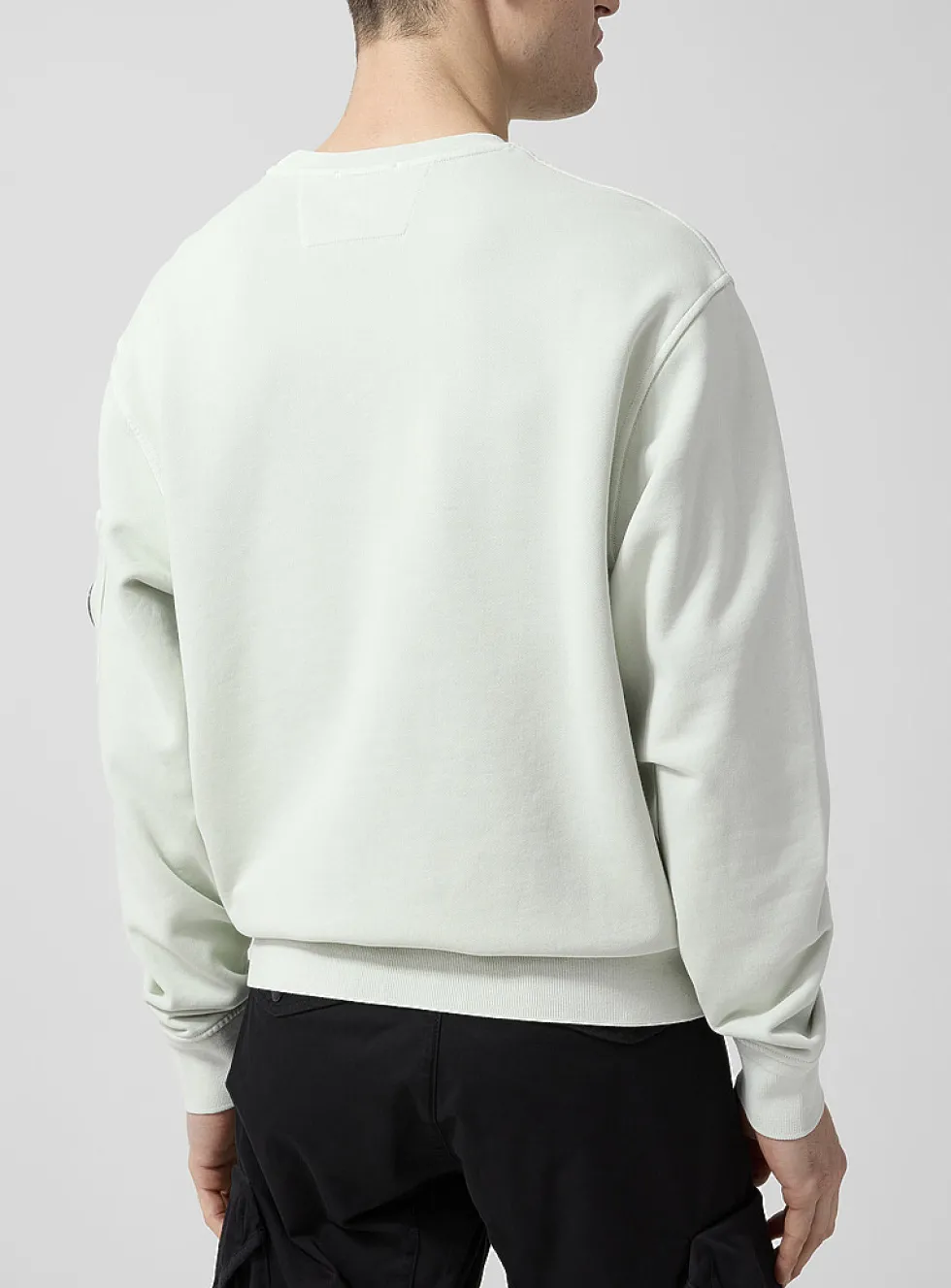 Signature lens crew-neck sweater