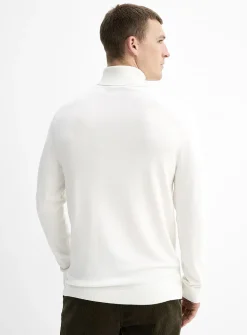 Silky knit turtleneck