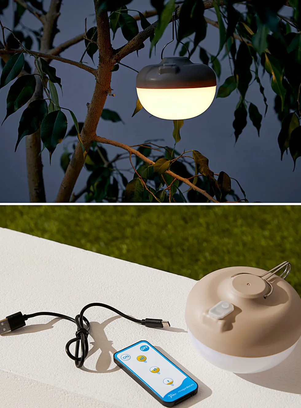 Sisine indoor-outdoor portable lamp