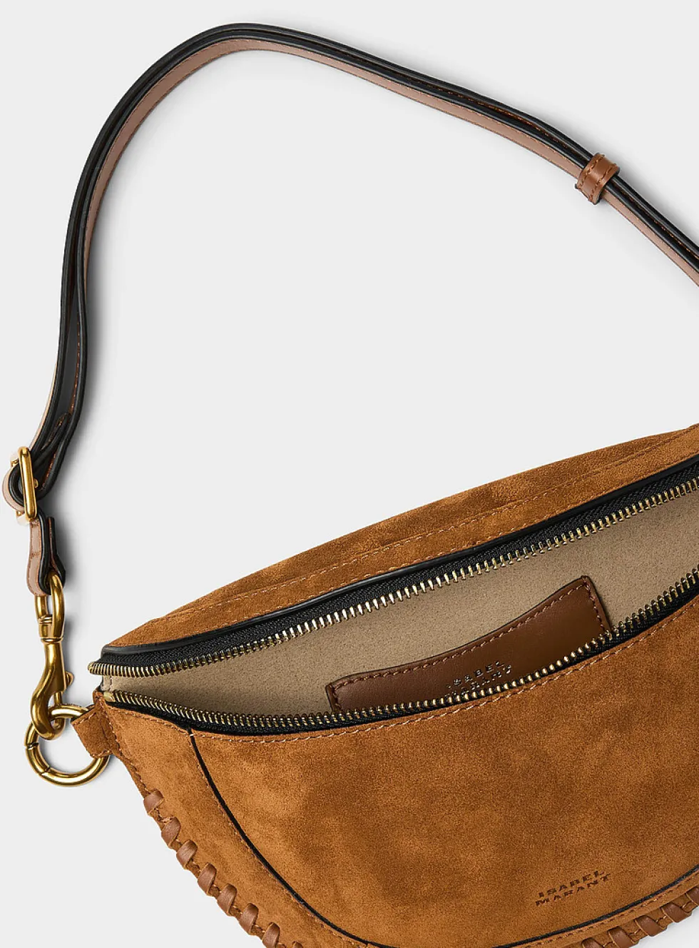 Skano braided suede belt bag