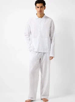 Skyler striped seersucker shirt