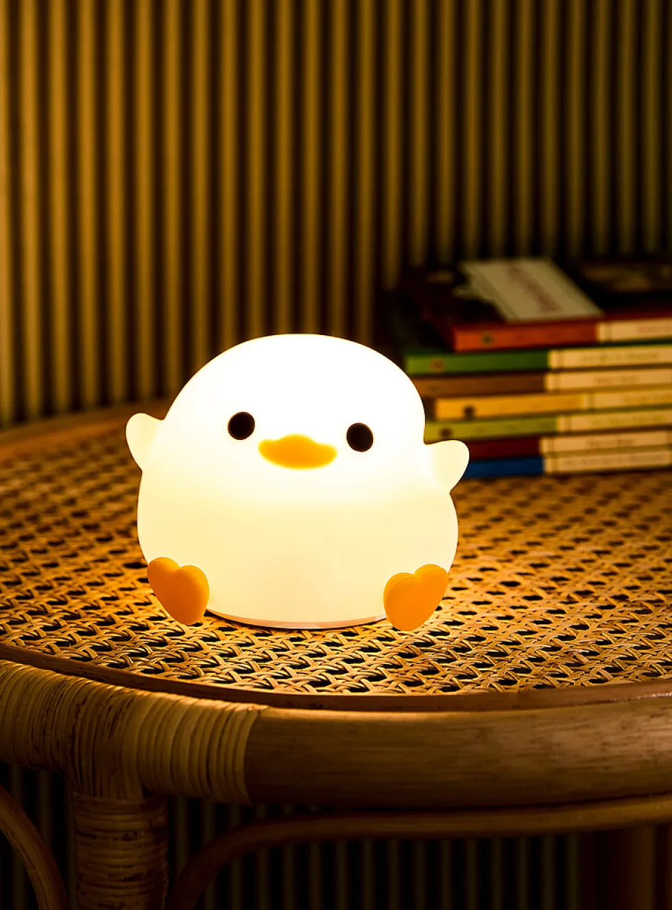 Small chick rechargeable touch night light