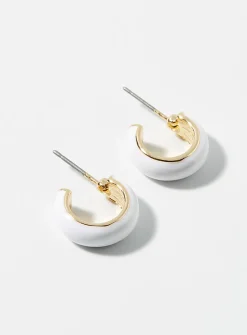 Small enamel hoops