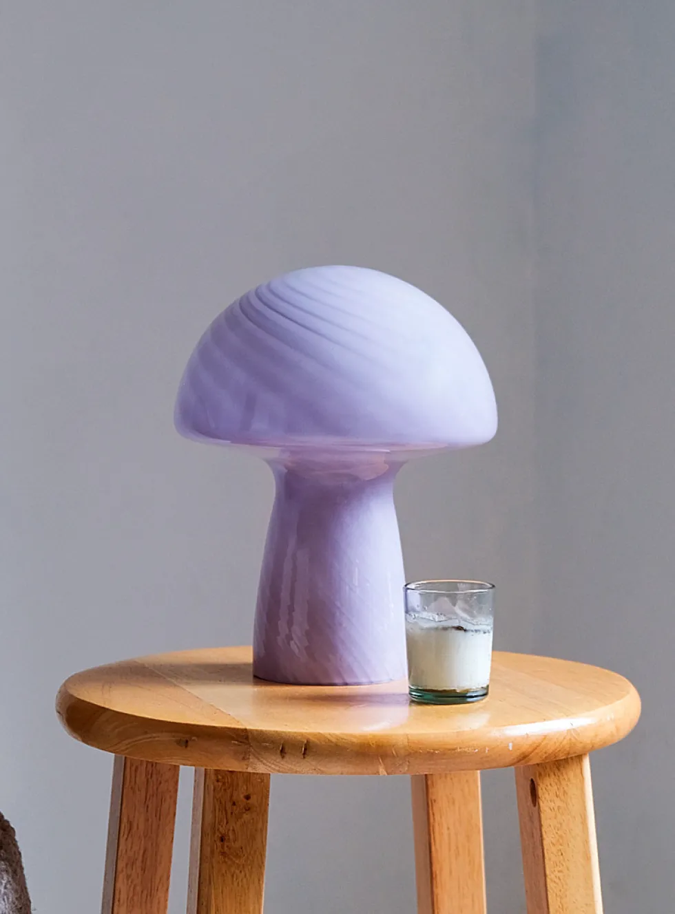 Small mushroom table lamp