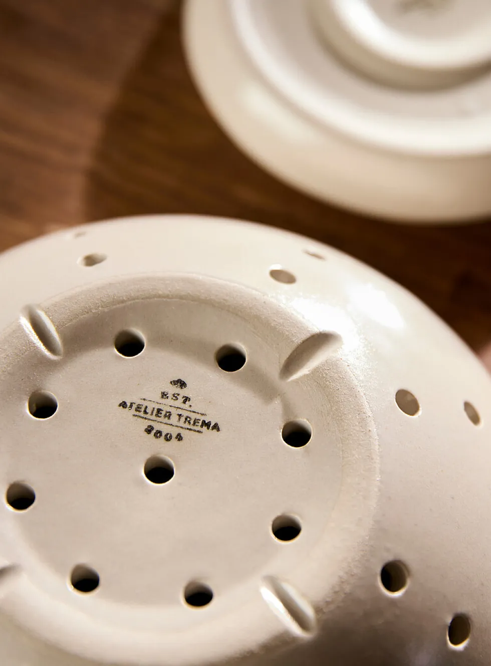 Small Sand Colander and Plate