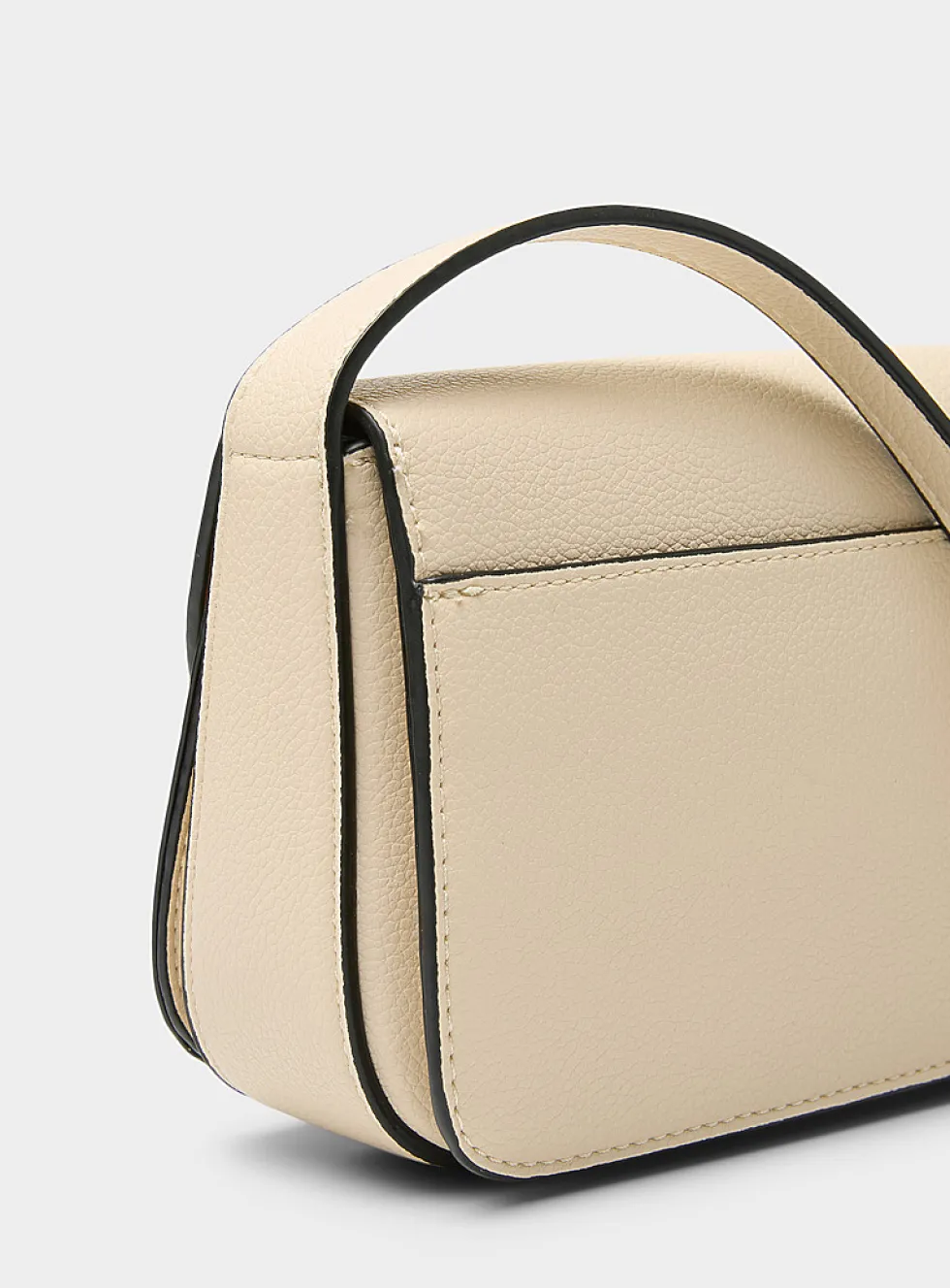 Small textured minimalist crossbody bag