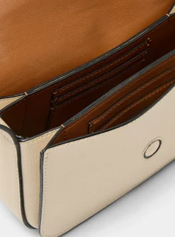 Small textured minimalist crossbody bag