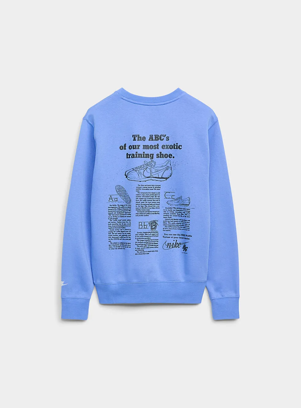 Sneakers ABC sweatshirt