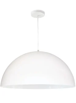 Snowy dome hanging lamp