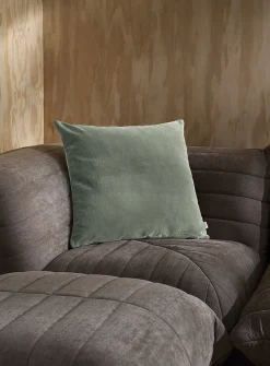Soft cotton velvet removable-cover cushion