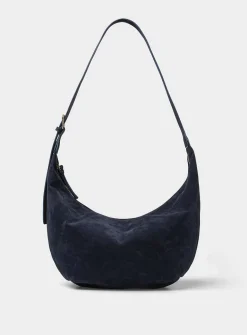 Soft rounded hobo bag