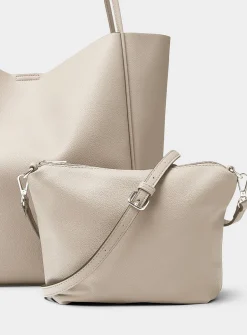 Soft square tote bag