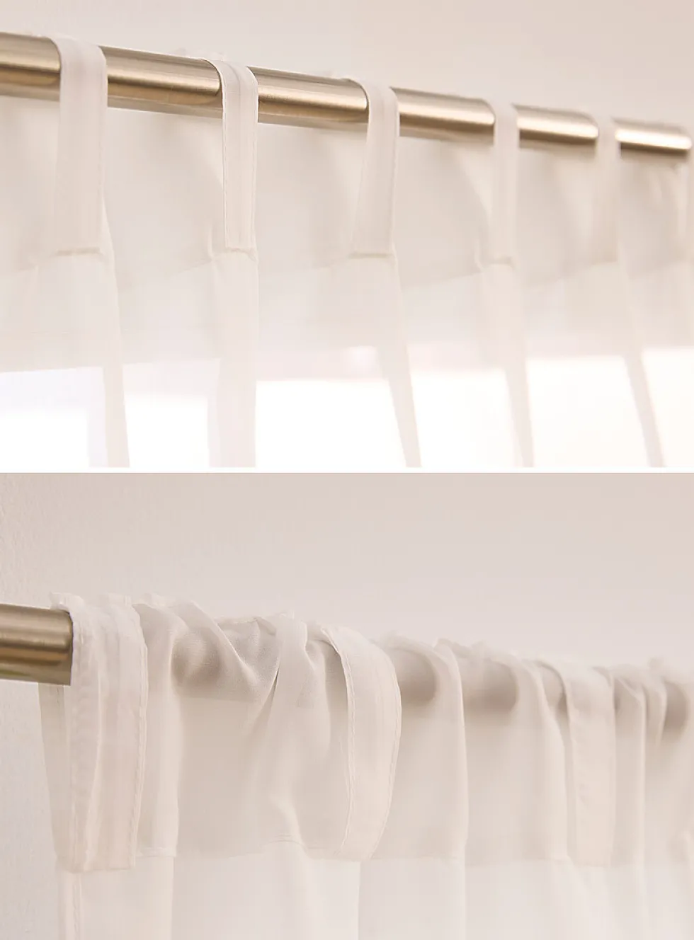 Soft tone plain sheer curtains