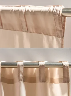 Soft tone plain sheer curtains
