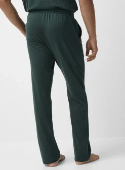 Solid brushed finish pyjama pant