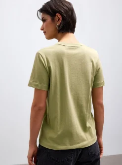 Solid organic cotton T-shirt