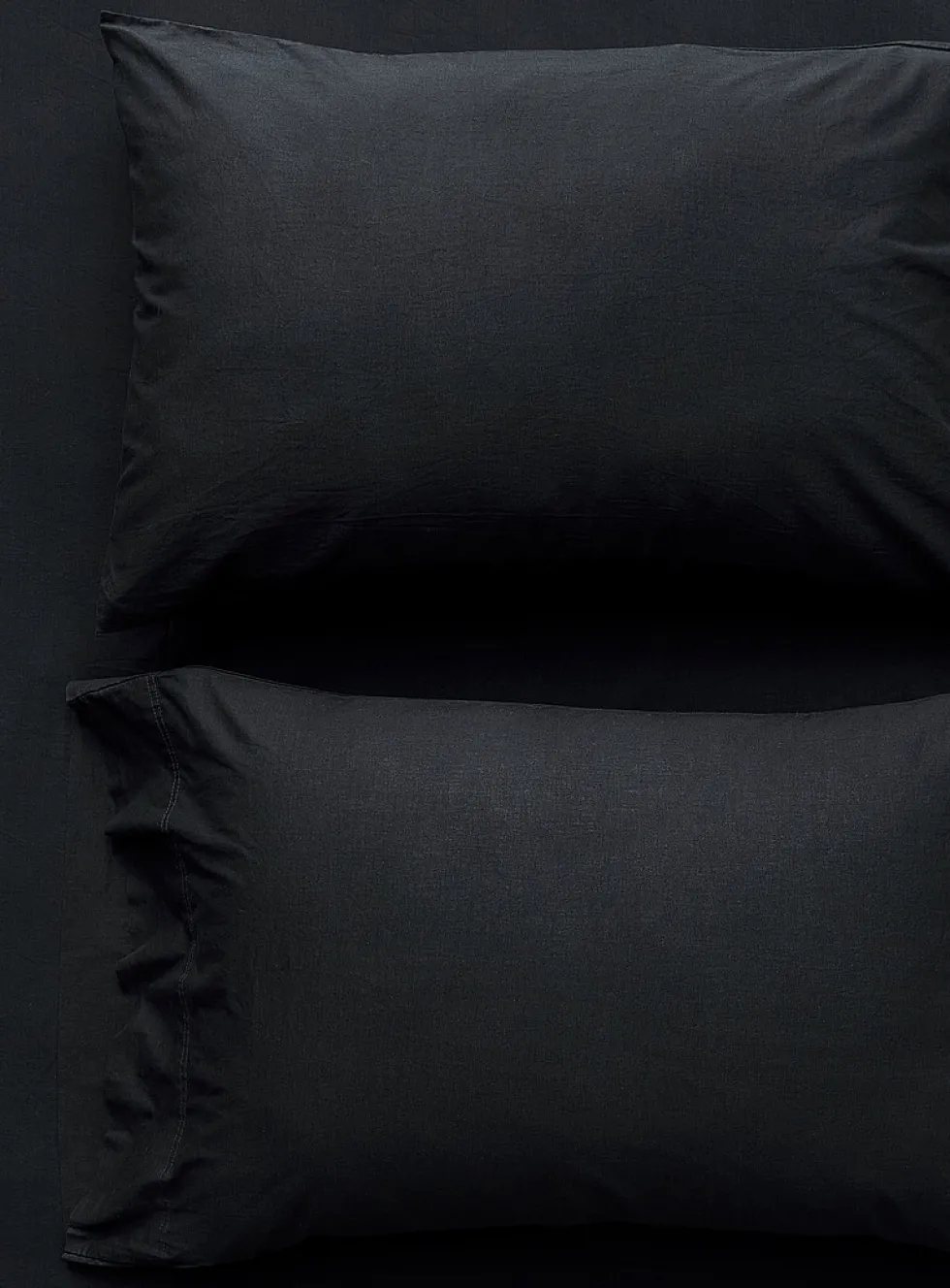 Solid pure organic cotton pillowcases