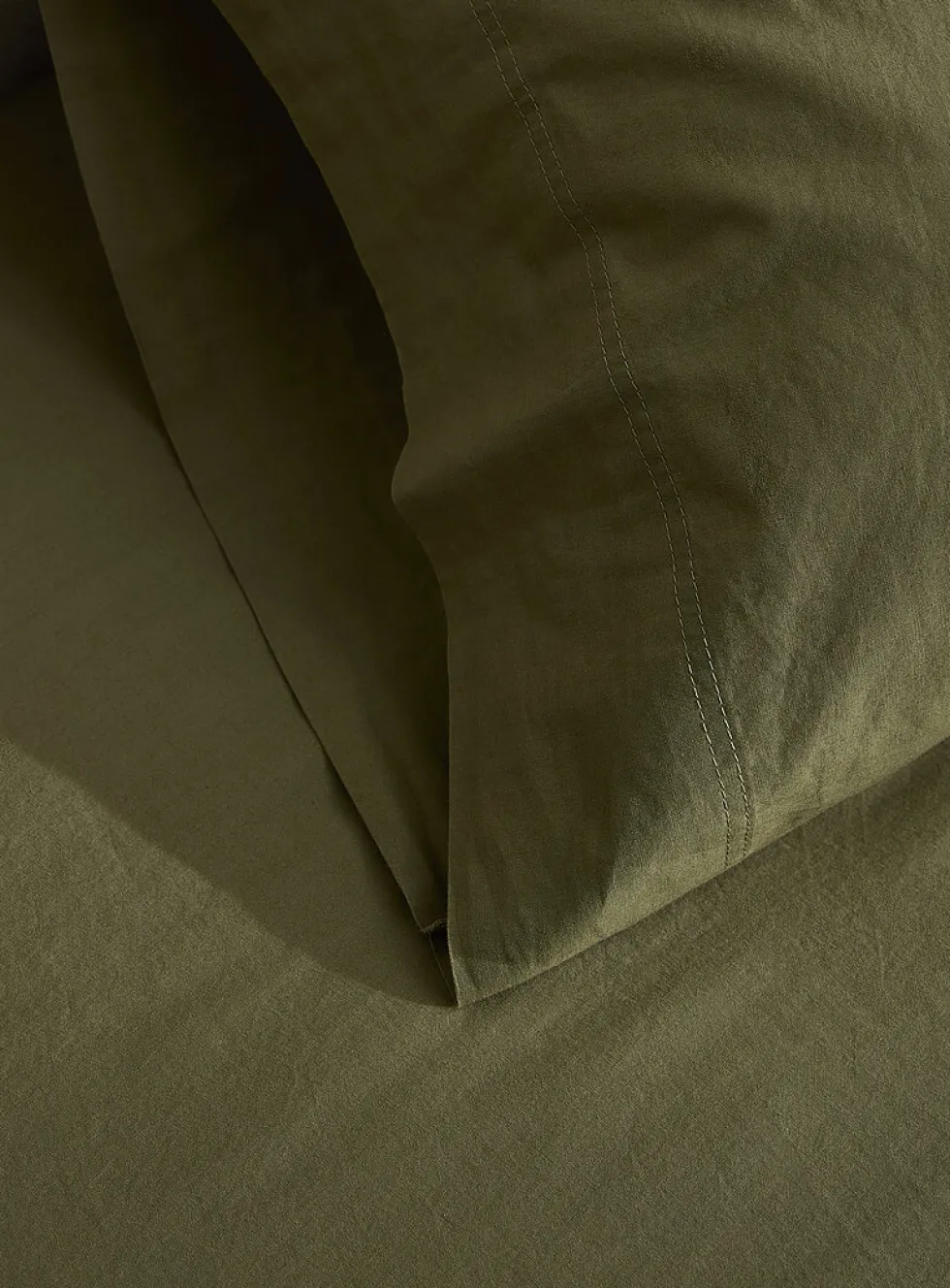 Solid pure organic cotton pillowcases