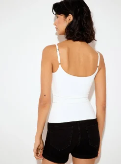 Solid second skin cami