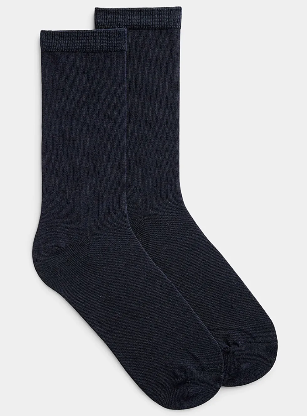 Solid stretch socks