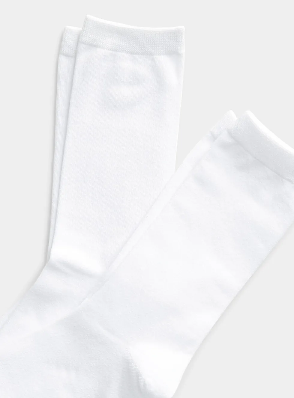Solid stretch socks