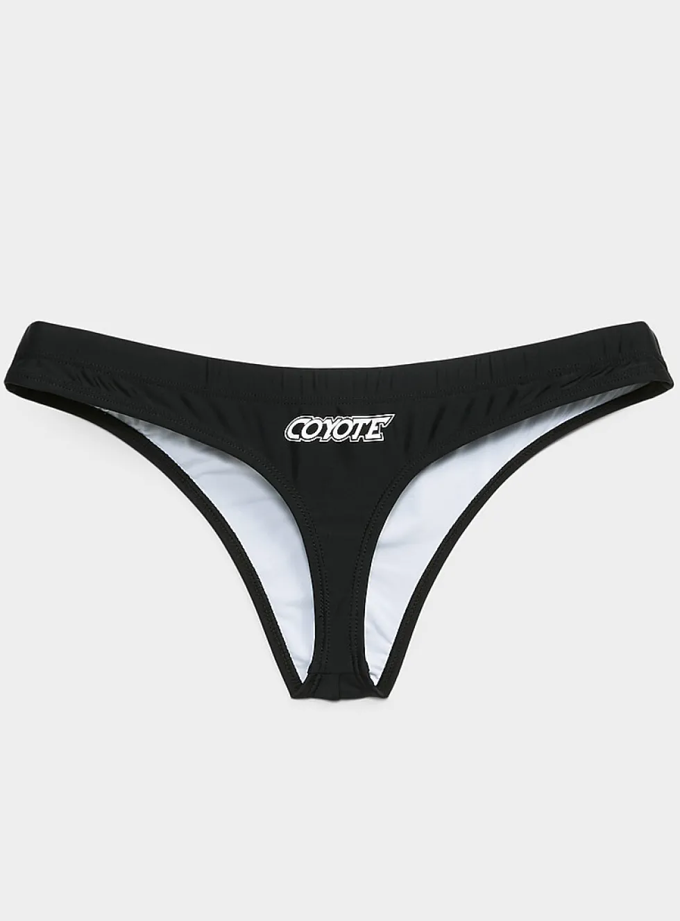 Solid swim thong