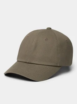 Solid twill minimalist cap