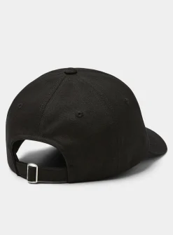 Solid twill minimalist cap